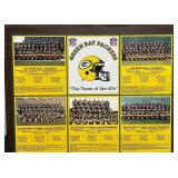N -GREEN BAY PACKERS 'THE TEAM OF THE 60'S' FRAMED