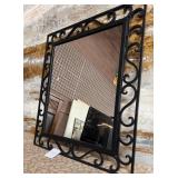 11 - WALL MIRROR FRAMED 31X28' (C539)