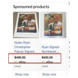 11 - NOLAN RYAN PRINT SIGNED & FRAMED (B63)
