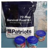 K - 72-HOUR SURVIVAL FOOD KIT (P127)