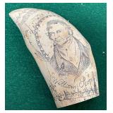 N - VINTAGE REPLICA SCRIMSHAW (T23)