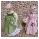 N - ROYAL DOULTON "FAIR MAIDEN" & "TINKLE BELL"