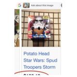 N - STAR WARS EMPEROR PALPATINE & MR POTATO HEAD