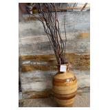 11 - DECORATVE VASE WITH TWIGS (C543)