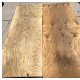 J5 - TWO PLYWOOD SHEETS (G54)