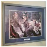 J5 - ART PRINT FRAMED 17X21' (N62)