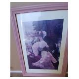 J5 - ART PRINT FRAMED 27X38' (N32)
