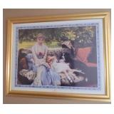 J5 - ART PRINT FRAMED 32X25' (N33)