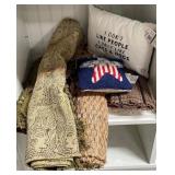 43 - NEW WMC ACCENT PILLOWS, THROW RUGS, MORE