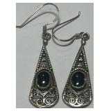 STERLING SILVER EARRINGS 5.10GRS