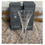 11 - WATERFORD CRYSTAL FLUTES (C146)