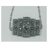 STERLING SILVER PENDANT WITH 18INCH CHAIN 7.10GRS