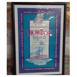 11 - SHOW BOAT PROMO POSTER FRAMED (C213)
