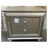 11 - TWO-DRAWER SIDE TABLE/ CHEST (C135)