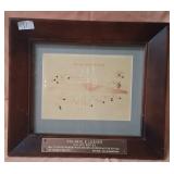 11 - RETIREMENT RECOGNITION FRAMED 16'SQ (L35)