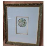 11 - ALPHONSE MUCHA LITHO 'JUIN' FRAMED 14X16'