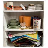 43 - NEW WMC PLACEMATS, DISHWARE, MUGS, MORE (B6)