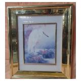 11 - ASIAN ART WORK FRAMED 21X25' (L20)