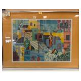 489 - RAFAEL RILA LTD ED ART FRAMED 22X30' (N73)