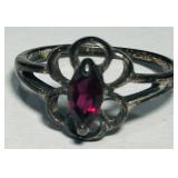 STERLING SILVER RING 2.30GRS