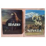 11 - IDAHO & NEVADA HARDBOUND BOOKS (L84)