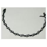 STERLING SILVER 7 INCH BRACELET 9.30GRS
