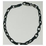 STERLING SILVER 8 INCH BRACELET 8.20GRS