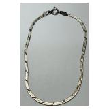 STERLING SILVER 7.50INCH BRACELET 1.60GRS