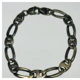 STERLING SILVER 8.50INCH BRACELET 18.60GRS