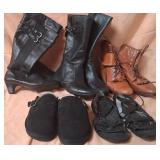 11 - FOUR PAIR OF WOMEN'S SHOES & BOOTS SIZE 8
