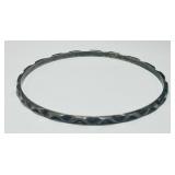 STERLING SILVER BANGLE BRACELET 10.30GRS