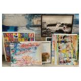 43 - NEW WMC FRAMED ART & PUZZLES (E5)