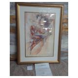 11 - GARY BENFIELD FRAMED ART WITH COA (C208)