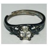 STERLING SILVER RING 1.90GRS