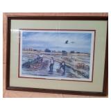 11 - SUSAN SAMPSON ART FRAMED 19X25' (L19)