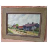 11 - A.J.MERRILL ART FRAMED 26X20' (L64)