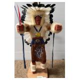 482 - NATIVE AMERICAN KACHINA 38'T (N104)