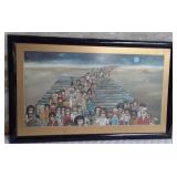 11 - FRAMED ART 26X43' (C151)