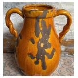 11 - GLAZED POTTERY VASE 16'T (C507)