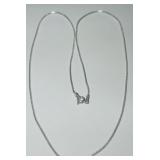 STERLING SILVER 18INCH SNAKE CHAIN3.3.30GRS