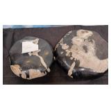 11 - TWO COLLECTIBLE POLISHED STONES (H192)