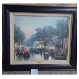 11 - THOMAS KINKADE ART FRAMED 28X32' (C200)