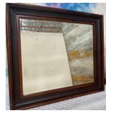 11 - WALL MIRROR FRAMED 35X39' (C144)