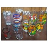 11 - MIXED LOT OF GLASSWARE (L104)