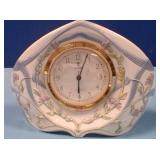 489 - LLADRO PORCELAIN CLOCK (N14)