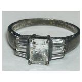 STERLING SILVER CZ ING 3.00GRS