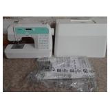 11 - BROTHER PORTABLE SEWING MACHINE (C221)