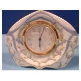 489 - LLADRO PORCELAIN CLOCK (N14)