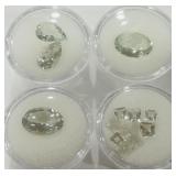 18.9CT GREEN AMETHYST GEMSTONES
