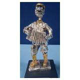 489 - STERLING SILVER FIGURINE 8.5"T (N39)